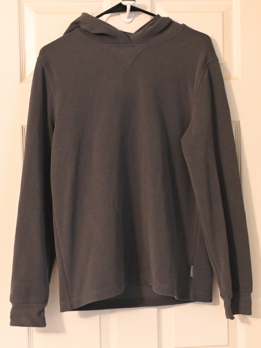 Eddie Bauer Men's Gray Crewneck Hoodie Sweater